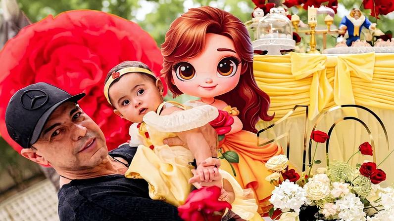 Graciele Lacerda e Zezé Di Camargo comemoram 10º mêsversário da filha Clara — Foto: @thailazarinifotografia