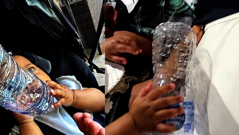 Maria Flor reage a presente de aniversário dado por Vini Jr. — Foto: Reprodução/Instagram