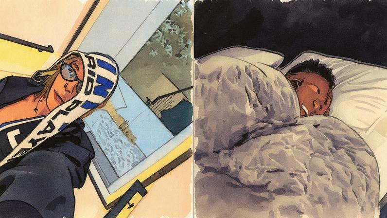 Virginia acorda Vini Jr. com surpresa — Foto: Reprodução/Instagram