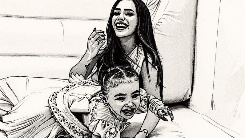 Ana Castela grava Zé Felipe tomando café com os pais — Foto: Reproducção/Instagram