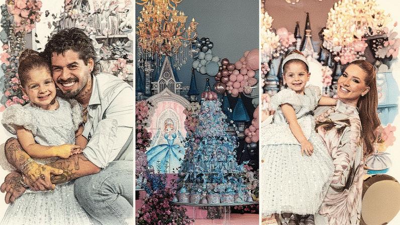 Tudo o que rolou no festão luxuoso de 3 anos de Maria Flor, filha de Virginia Fonseca e Zé Felipe — Foto: Rodolfo Santos