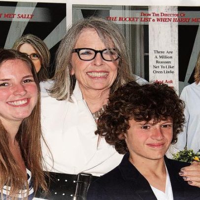 Diane Keaton tem filhos aos 50 anos, apesar de nunca ter se casado