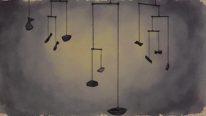 Alexander Calder’s Painted Wood (1943) Courtesy Christie's