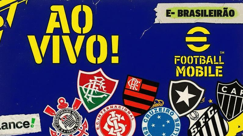 Lance transmite ao vivo os playoffs do eBrasileirão de eFootball Mobile