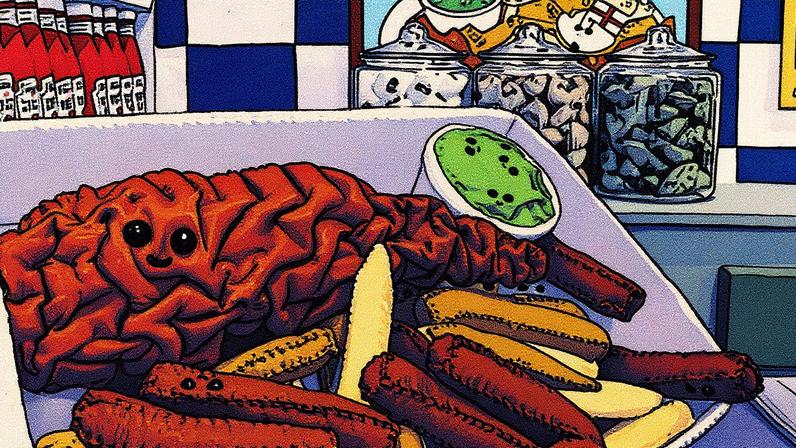 Good enough to eat: alongside Lucy Sparrow’s installation of an entire fabric fish and chip shop, the artist sells individual pieces, such as this fish supper (£450) Photo: Lucinda Emms; courtesy of the artist and Lyndsey Ingram