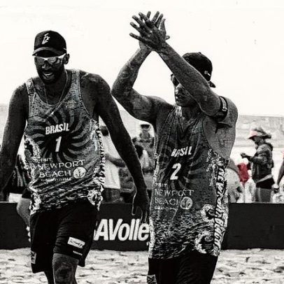 Duas duplas brasileiras avançam às semifinais de etapa mundial de vôlei de praia