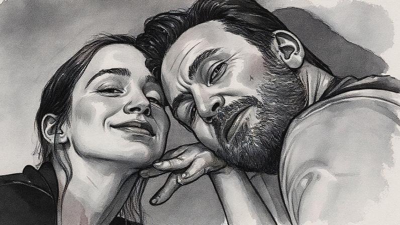 Chris Evans e Alba Baptista — Foto: Reprodução/Instagram