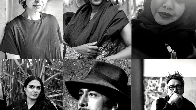 Composite image of artist shortlisted the for Artes Mundi 11 prize