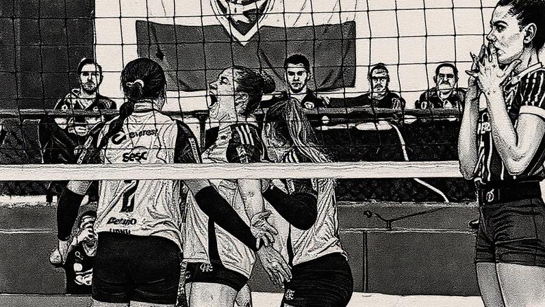 Flamengo e Fluminense decidem o Carioca de Vôlei Feminino (Foto: Mariana Sá / CRF)