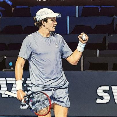 Fonseca celebra honra de fazer história para o Brasil no tênis