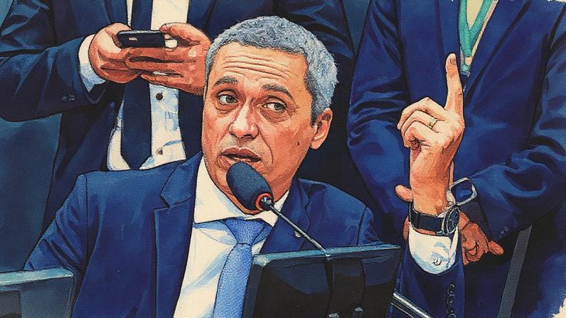 Deputado federal Gustavo Gayer (PL-GO) teve aprovação da CCJ em requerimento para suspender ação no STF contra ele. O caso vai ao plenário. (Foto: Mario Agra/Agência Câmara)