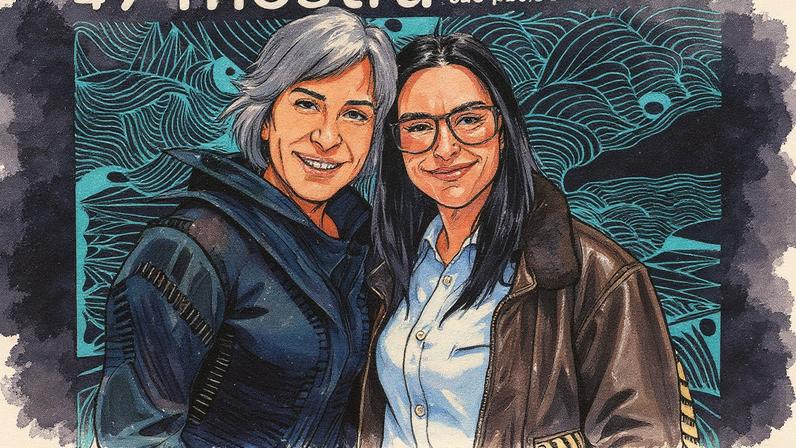 Gloria Pires e Cleo Pires na Mostra Internacional de Cinema de São Paulo — Foto: Lucas Ramos/BrazilNews