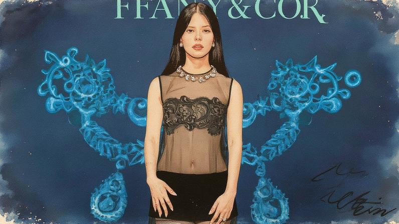 Mia Goth chose a totally sheer black dress from Ferragamo for the NYC premiere of “Frankenstein.”