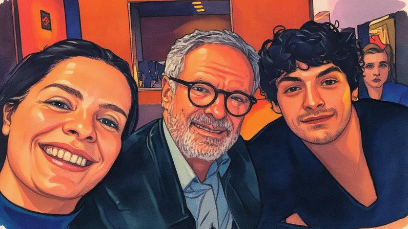 Helena Ranaldi e Ricardo Waddington com o filho, Pedro Waddington — Foto: Reprodução/Instagram