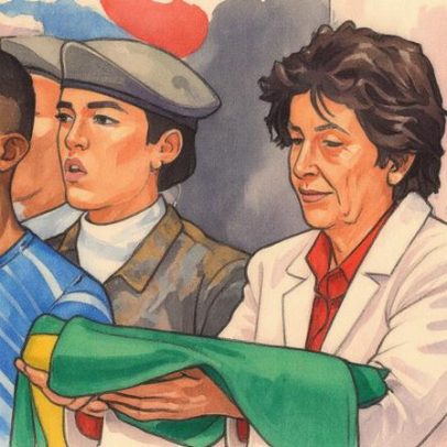 No templo do futebol, Maria Esther Bueno vive a maior emoção de sua vida