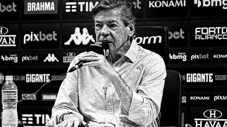 Jorge Salgado em coletiva do Vasco (Foto: Rafael Ribeiro / Vasco)