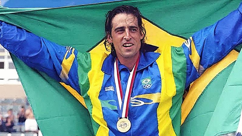 Meligeni foi campeão pan-americano em 2003 (Foto: RODRIGO ARANGUAFernando Meligeni anuncia saída da ESPN/AFP)