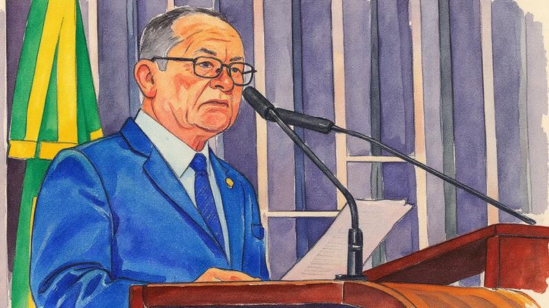 Senador Zequinha Marinho (Podemos-PA), autor do projeto de lei que aumenta pena para o crime de abuso e exploração sexual de crianças, adolescentes e vulneráveis. (Foto: Waldemir Barreto/Agência Senado)