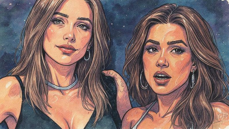 Tati Dias e Lauana Prado — Foto: Reprodução/Instagram