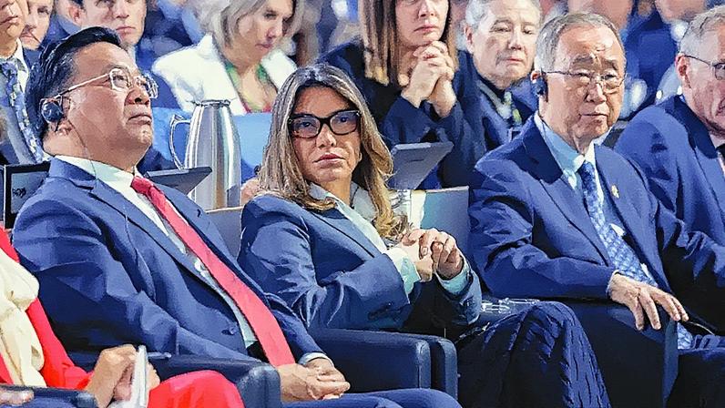 Primeira-dama tem palestrado e participado de encontros com líderes em evento da FAO na Itália. (Foto: Cláudio Kbene/Secom)