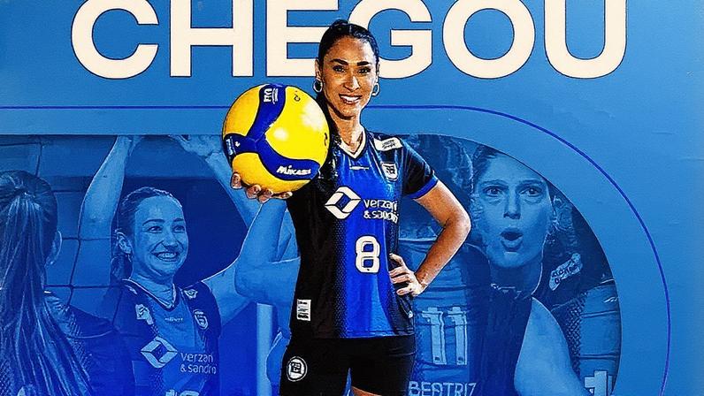 Jaqueline é reforço do Pinheiros para a Superliga B (Foto: Divulgação/ ECP)