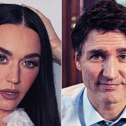 Katy Perry e Justin Trudeau são flagrados aos beijos em iate