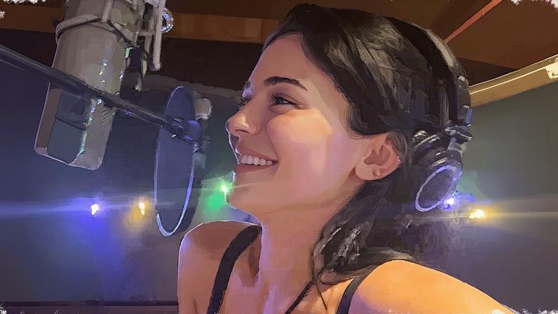 Kylie Jenner was slammed for the amount of autotune she used on her “awful” new song, “Fourth Strike.” @kyliejenner/Instagram