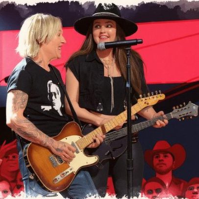 Keith Urban canta para guitarrista em momento de flerte no palco