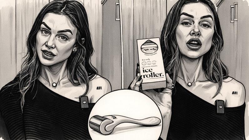 Lala Kent swears by this cold facial roller Amazon/Kitsch