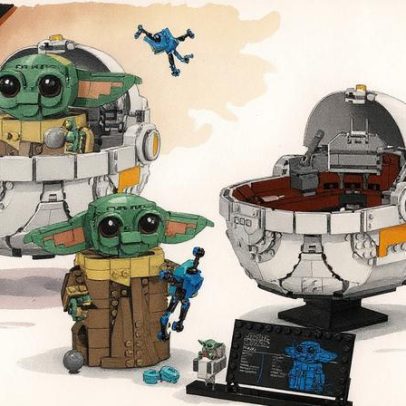 LEGO Grogu com Hover Pram vende por centavos, Amazon esgota estoque em recorde