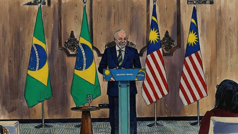 Presidente brasileiro diz que Trump garantiu o acerto de um acordo de qualidade com o Brasil. (Foto: Ricardo Stuckert/Secom)