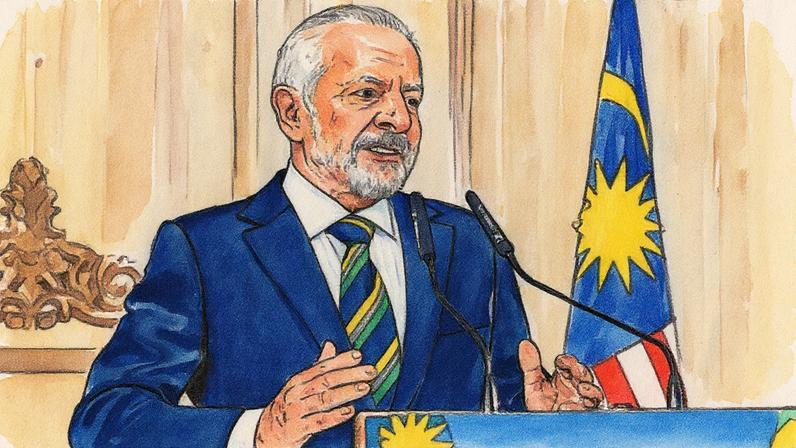 Presidente brasileiro afirmou que Bolsonaro faz parte do passado da política brasileira e que provas são contundentes. (Foto: Ricardo Stuckert/Secom)