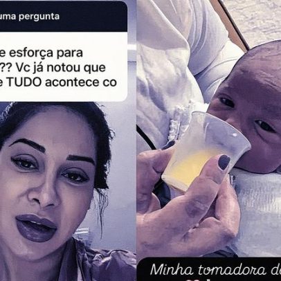 Maíra Cardi rebate acusação de não se esforçar para amamentar recém-nascida