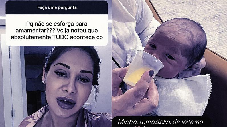 Maíra Cardi e a caçula — Foto: Reprodução/Instagram