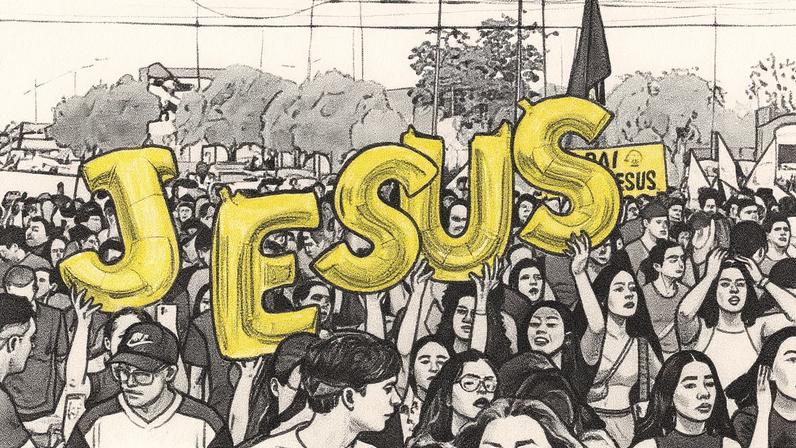 Marcha para Jesus em Boa Vista, Roraima. Foto: Omer/Divulgação