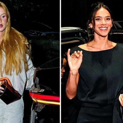 Marina Ruy Barbosa e Bruna Marquezine comemoram festa de O agente secreto