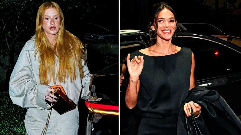 Marina Ruy Barbosa e Bruna Marquezine — Foto: Manuela Scarpa/BrazilNews