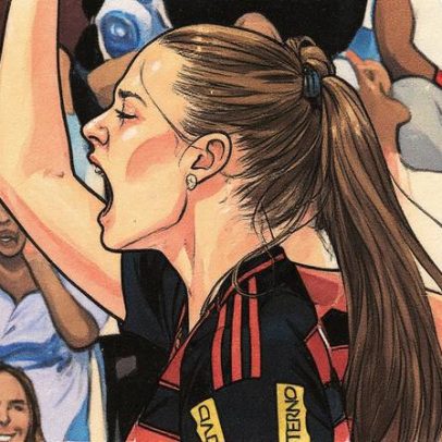 Gringas do Flamengo celebram primeira vitória na Superliga