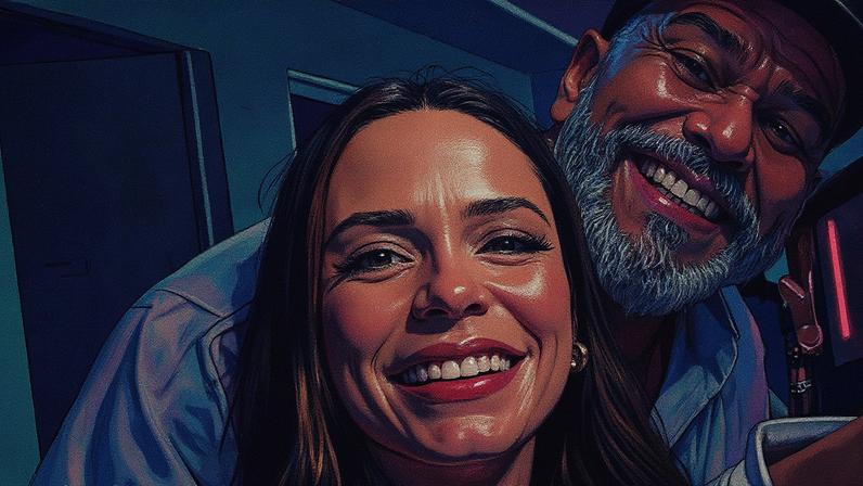 Mauricio Mattar e Shay Dufau — Foto: Reprodução/Instagram