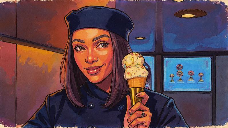 Tyra Banks launched “hot ice cream,” and fans are confused. smizeanddream/Instagram