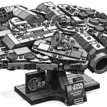 Conjunto do Millennium Falcon sai por pouco e Amazon derruba ações da fabricante de Star Wars
