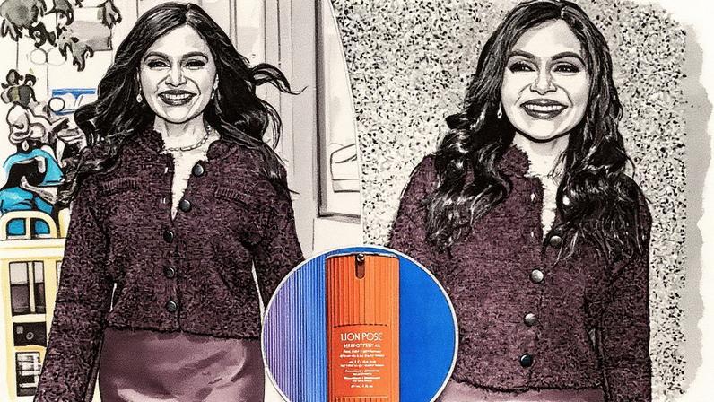 Mindy Kaling raved about Lion Pose during a 'Good Morning America' appearance this week. GC Images; Roger Wong/INSTARimages; Lion Pose