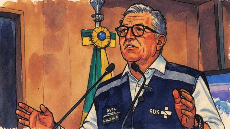 O ministro da Saúde, Alexandre Padilha, ressalta a importância da igreja em lidar com problemas sociais. Foto: José Cruz/Agência Brasil