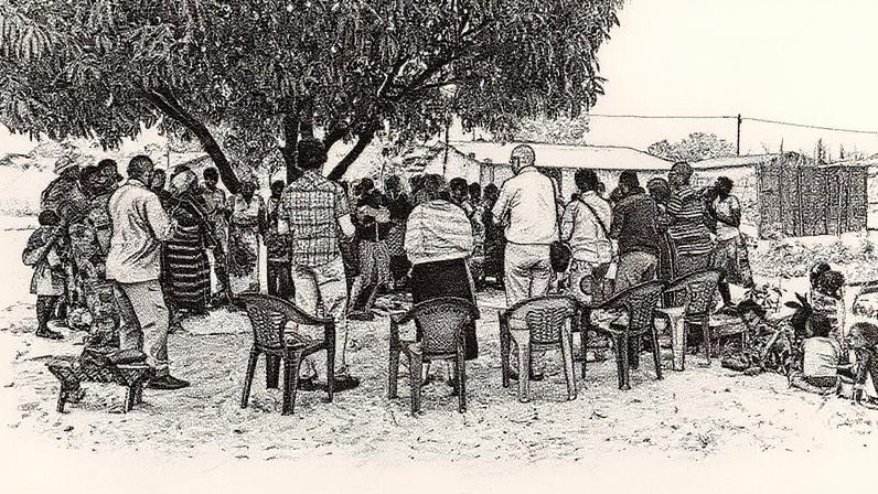 Parceiros de campo da Portas Abertas visitam cristãos deslocados em Moçambique