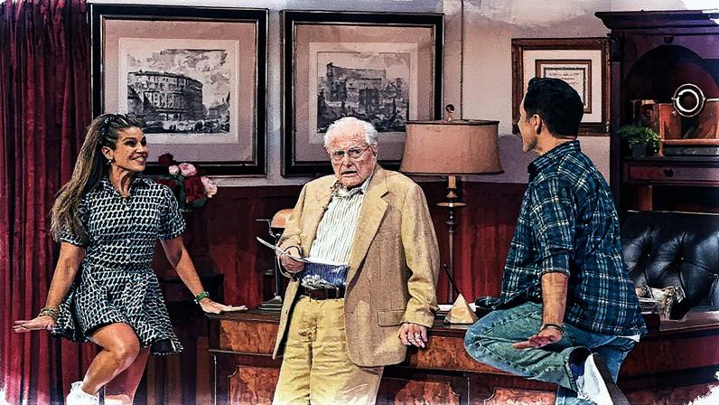 “Boy Meets World” star Danielle Fishel tapped William Daniels, 98, to perform with her during Tuesday’s “Dedication Night” on “Dancing With the Stars.” ABC