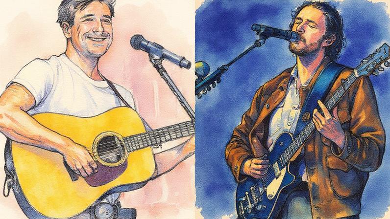 Marcus Mumford and Hozier