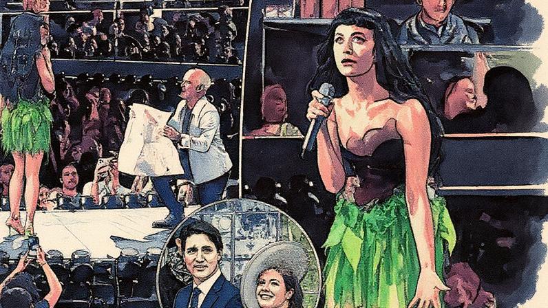 Katy Perry commented on her relationship status after her viral PDA pics with Justin Trudeau. charl_robbins/Tiktok