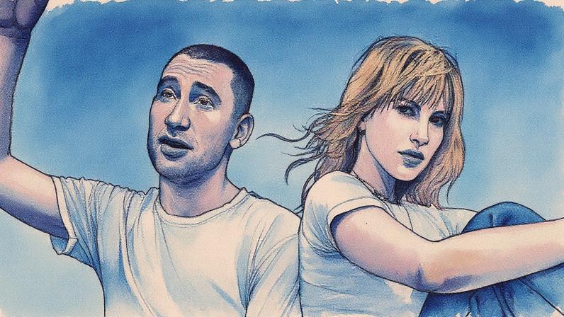 Jack Antonoff and Hayley Williams photographed in Queens on July 29, 2025