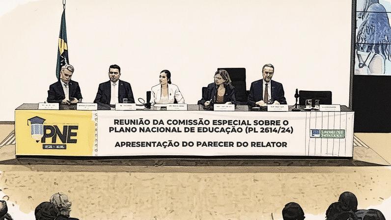 O deputado Moses Rodrigues (União-CE) participou da apresentação do relatório sobre o Plano Nacional de Educação. Créditos: Vinicius Loures / Câmara dos Deputados
