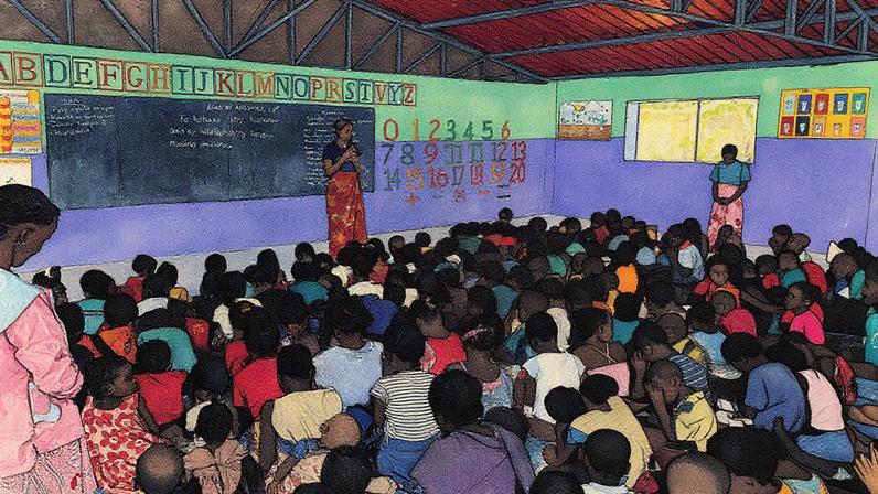 As crianças estão no centro da obra missionária - Foto: Arquivo Pessoal